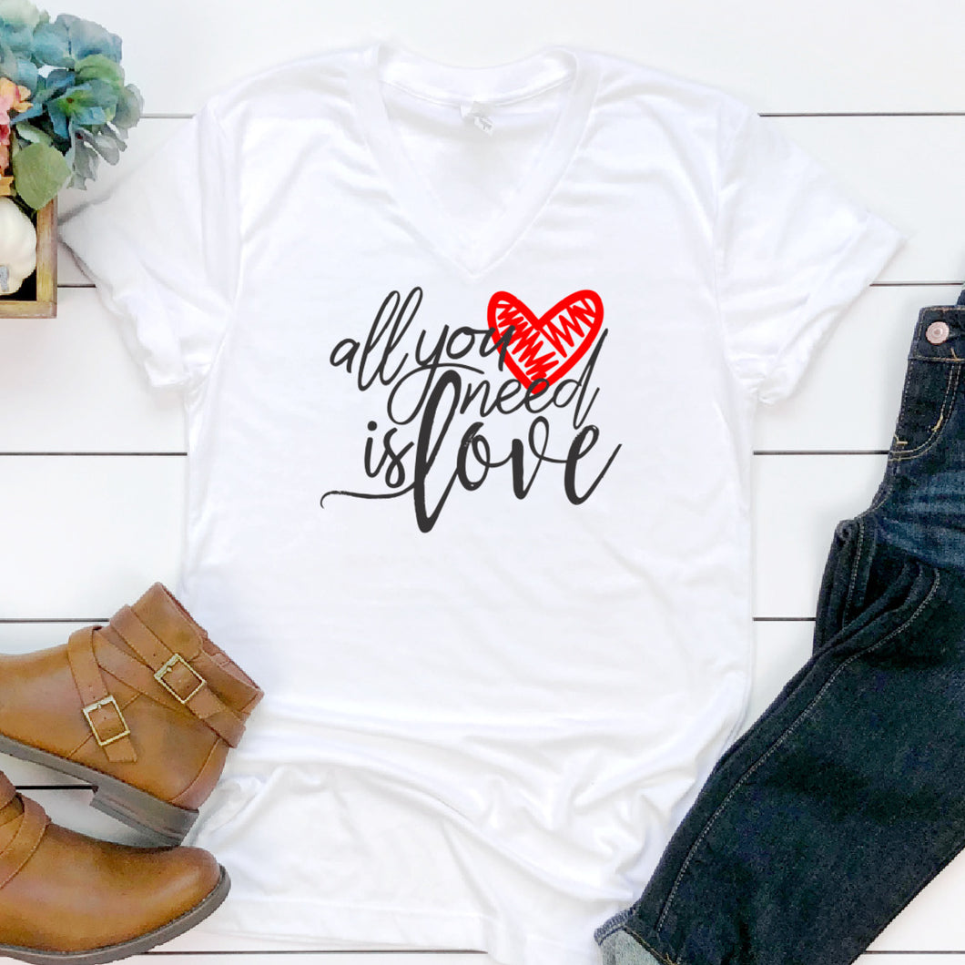 V-Neck: All You Need Is Love