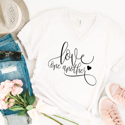 V-Neck: Love One Another
