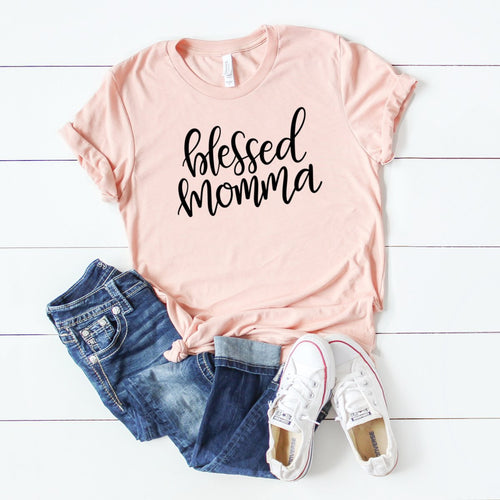 Blessed Momma-Plus Sizes