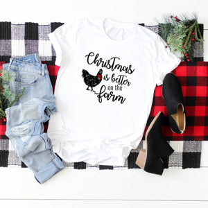 Christmas Is Better On the Farm-Plus Sizes