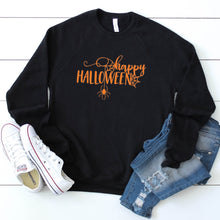 Happy Halloween Crewneck Sweatshirt (Orange)