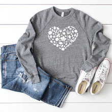 Leaves Heart Crewneck Sweatshirt