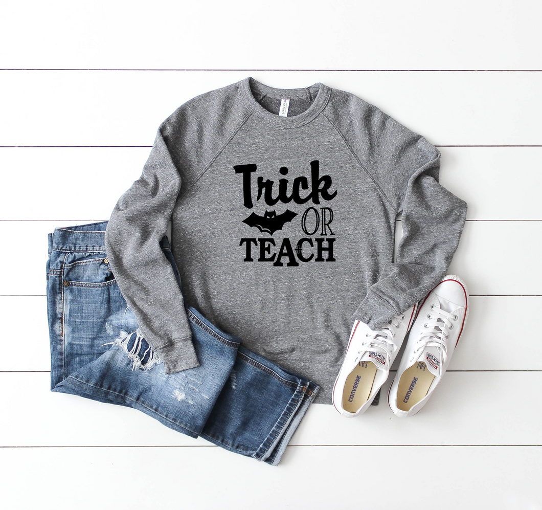 Trick Or Teach Crewneck Sweatshirt