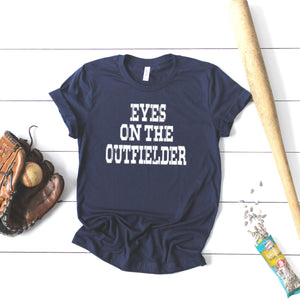 Eyes On The Outfielder-Plus Sizes