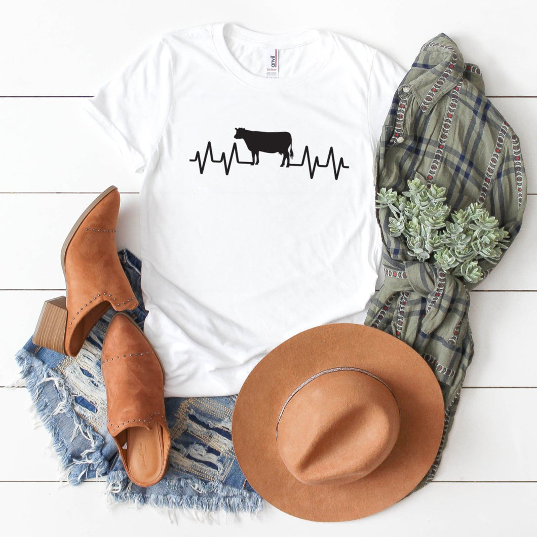 Heartbeat Cow-Plus Size