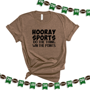 Hooray Sports Do the Thing Win the Points-Plus Sizes