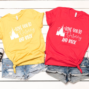 Love You To Disney And Back-Plus Sizes