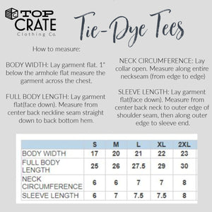 Tie-Dye Tee- Mineral Long Sleeve