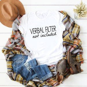 Verbal Filter Not Included-Plus Sizes