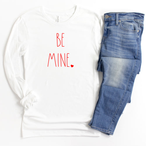 Long Sleeve: Be Mine (Red)