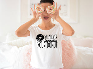 Whatever Sprinkles Your Donut-Plus Size