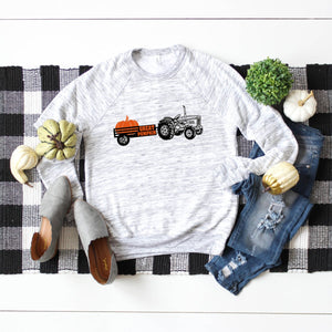 Great Pumpkin Tractor Crewneck Sweatshirt