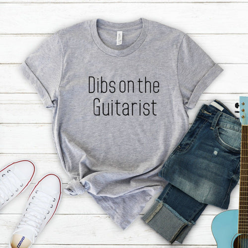 Dibs On The Guitarist-Plus Sizes
