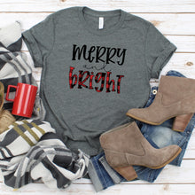 Merry And Bright Red And Black Buffalo Plaid-Plus Sizes