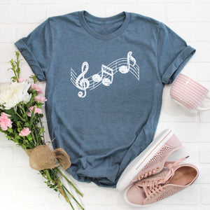 Music Notes (White)