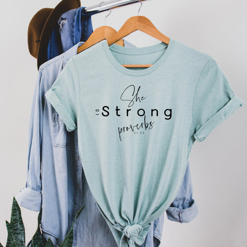 She Is Strong-Plus Sizes