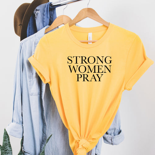 Strong Women Pray-Plus Sizes
